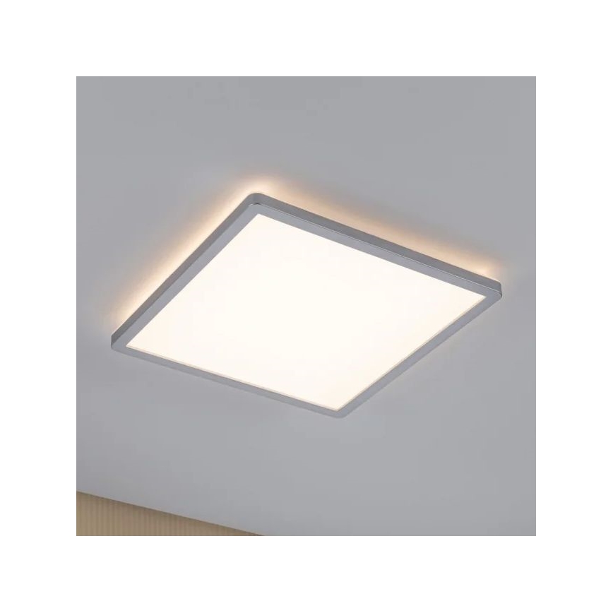 Paulmann 70994 - Panneau en saillie LED/16W ATRIA 230V 3000K 29,3x29,6 cm chrome mat