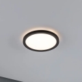 Paulmann 70997 - Panneau en saillie LED/11,2W ATRIA 230V 3000K d. 19 cm noir