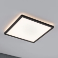 Paulmann 71001 - Panneau en saillie LED/16W ATRIA 230V 3000K 29,3x29,3 cm noir