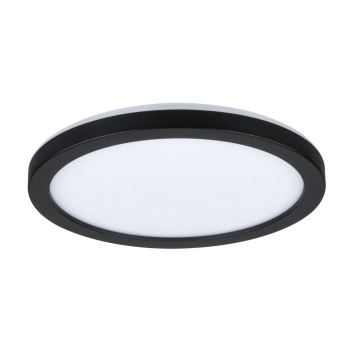 Paulmann 71002 - Panneau en saillie LED/11,2W ATRIA 230V 4000K d. 19 cm noir