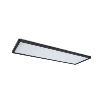 Paulmann 71017 - Panneau à intensité variable LED/22W ATRIA 230V 4000K 20x58 cm noir