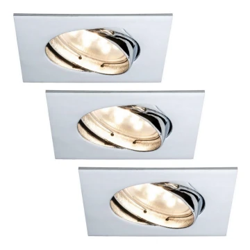 Paulmann 92774 - LOT 3x LED/6,8W Suspension salle de bain PREMIUM 230V