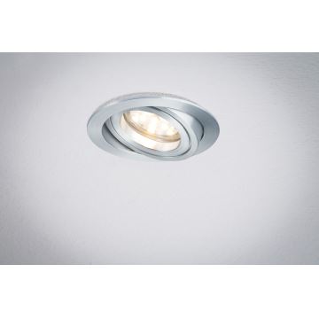 Paulmann 92817 - LOT 3xLED/7W IP23 Spot encastrable salle de bain à intensité variable COIN 230V