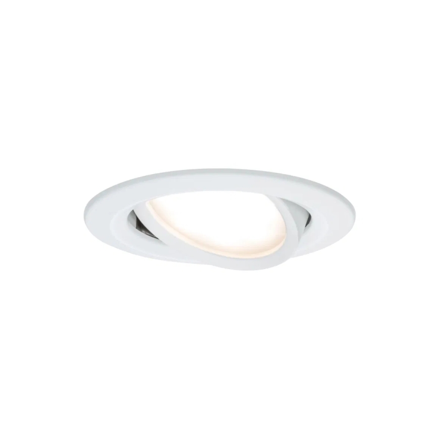 Paulmann 93485 - LOT 3xLED/6W IP23 Spot encastrable salle de bain à intensité variable NOVA 230V