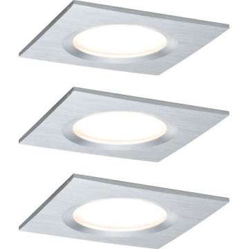 Paulmann 93895 - LOT 3xLED/6W IP44 Spot encastrable salle de bain à intensité variable NOVA 230V