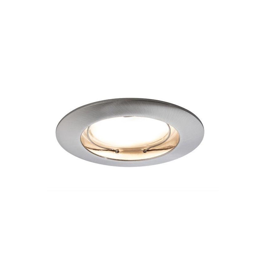 Paulmann 93958 - LOT 3x LED/6,8W IP44 Spot encastrable salle de bain à intensité variable COIN 230V