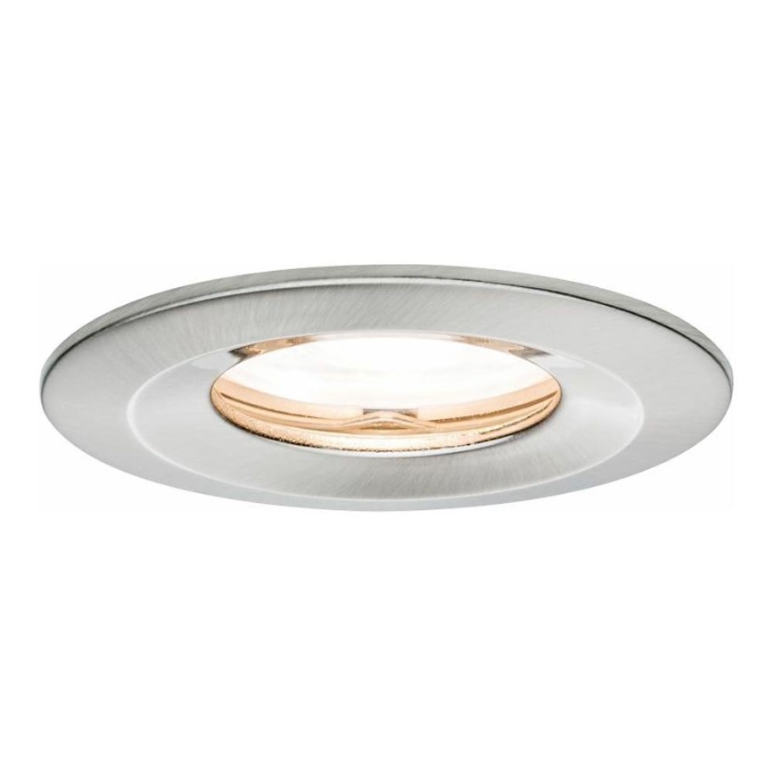 Paulmann 93976 - LED-GU10/7W IP65 Luminaire à intensité variable salle de bain NOVA 230V