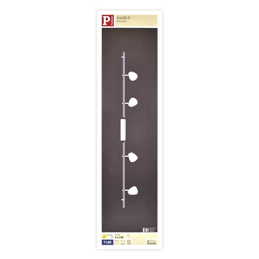 Paulmann 95196 - 4xLED/4W Spot ICE 230V