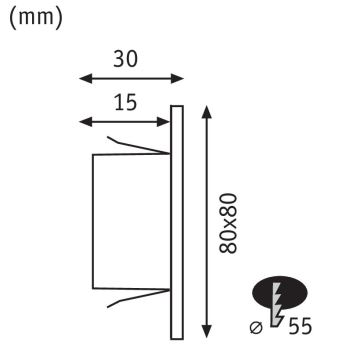 Paulmann 99495 - LED/1,4W Luminaire d