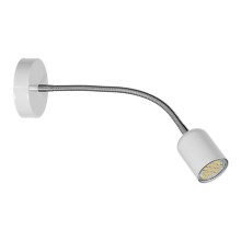 Petite lampe flexible MAXI 1xGU10/40W/230V blanc