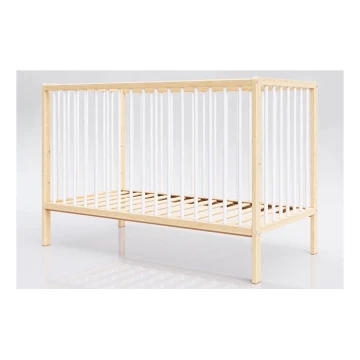 PETITE&MARS - Lit d'enfant en bois MOONY pin