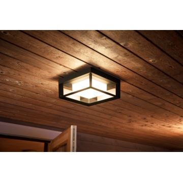 Philips - LED RGBW Applique murale extérieure à intensité variable Hue ECONIC LED/15W/230V 2000-6500K IP44