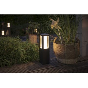 Philips - Lampe extérieure à intensité variable RGBW Hue IMPRESS LED/16W/230 avec un adaptateur IP44