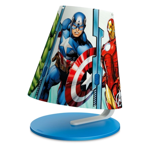 Lampe de chevet Avengers Disney 29 cm (bleu) : : Luminaires et  Éclairage