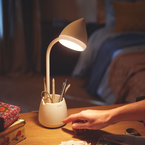 Lampe LED ampoule tactile à piles