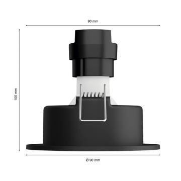 Philips - LOT 3x Spot encastrable à intensité variable Hue MILLISKIN 1xGU10/4,2W/230 2200-6500K