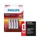 Philips LR03P4B/10 - 4 pc Pile alcaline AAA POWER ALKALINE 1,5V 1150mAh