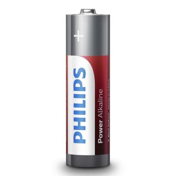 Philips LR6P4F/10 - 4 pc Pile alcaline AA POWER ALKALINE 1,5V 2600mAh