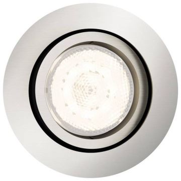 Philips- Luminaire encastré LED à intensité variable SHELLBARK Warm Glow 1xLED/4,5W/230V 2200-2700K