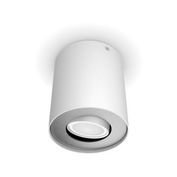 Philips - Spot à intensité variable LED Hue PILLAR 1xGU10/4,2W/230V 2200-6500K + télécommande blanc