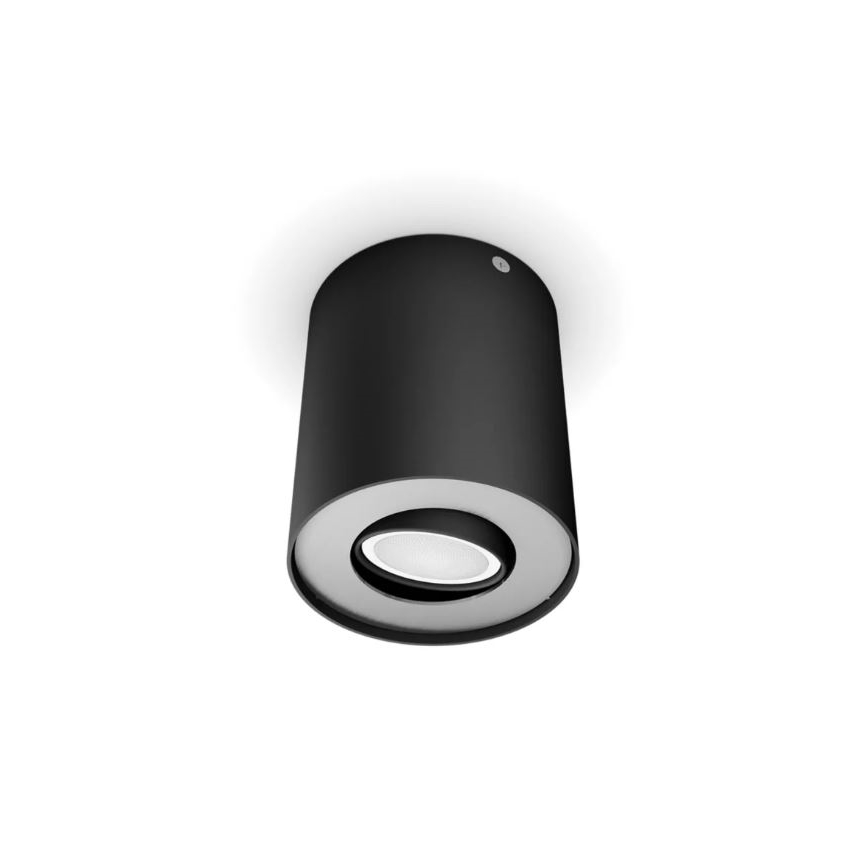 Philips - Spot à intensité variable LED Hue PILLAR 1xGU10/4,2W/230V 2200-6500K + télécommande noir