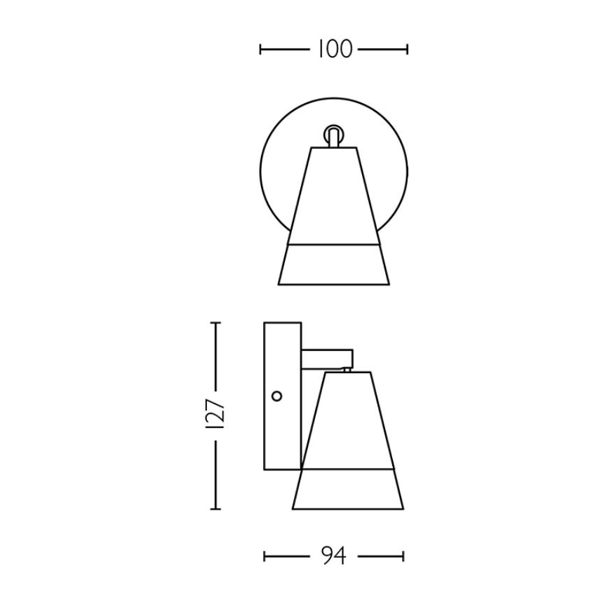 Philips - Spot CLEFT 1xGU10/5W/230V