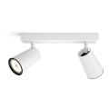 Philips - Spot LED 2xGU10/5,5W/230V