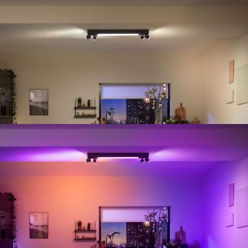 Philips - Spot RGBW à intensité variable Hue CENTRIS LED/40W/230V + 4xGU10/5,7W