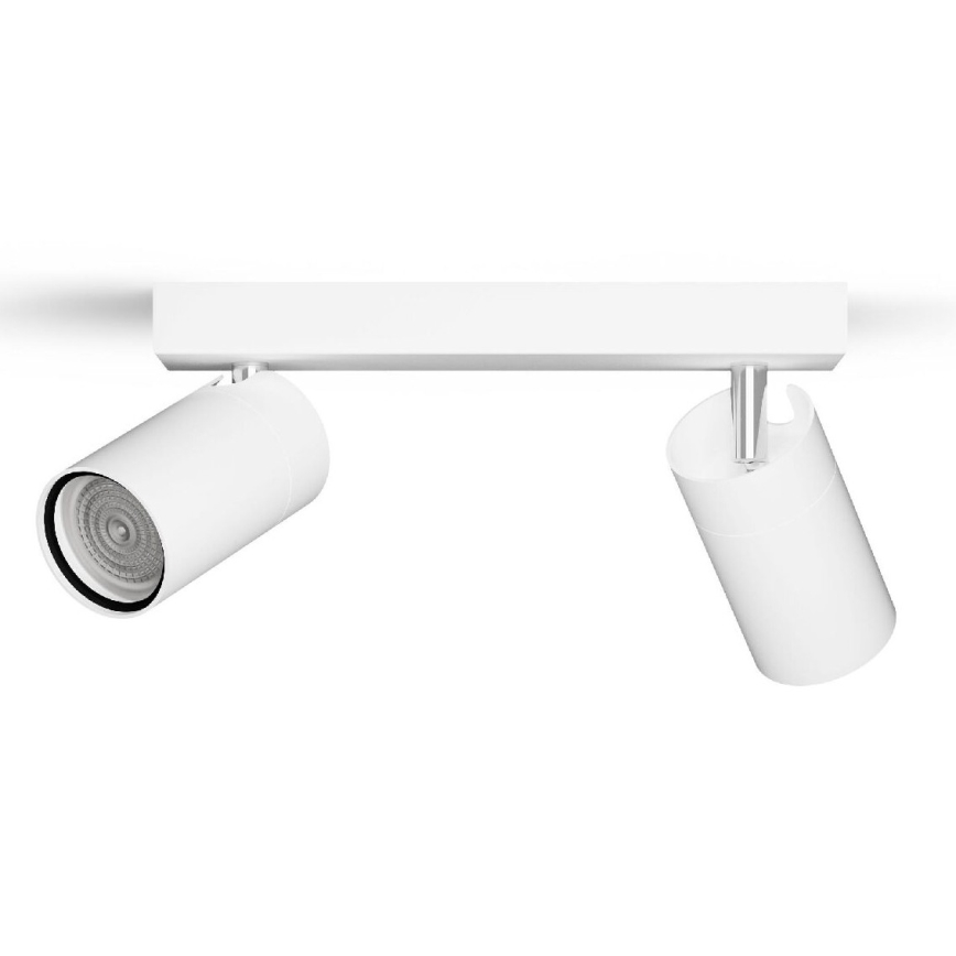 Philips - Spot salle de bain IDRIS 2xGU10/5W/230V IP44 blanc