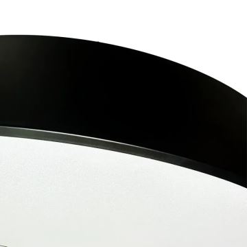 Plafonnier à intensité variable LED/50W/230V 3000-6500K noir + télécommande