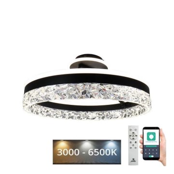 Plafonnier à intensité variable LED/86W/230V 3000-6500K noir + télécommande