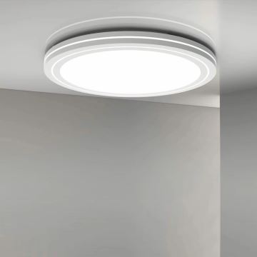 Plafonnier à intensité variable salle de bain MARIAN LED/72W/230V 3000-6000K IP44 + télécommande