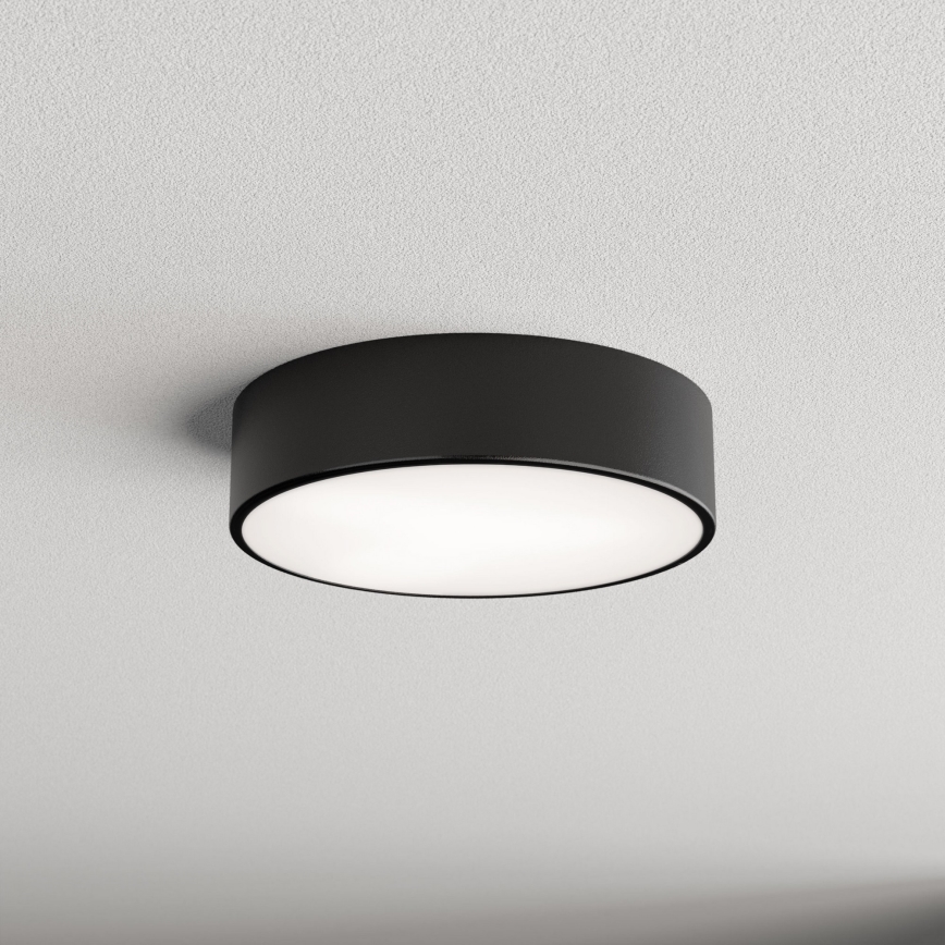 Plafonnier CLEO LED/24W/230V 3000K d. 30 cm noir