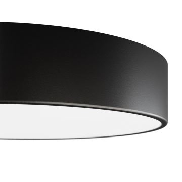 Plafonnier CLEO LED/24W/230V 3000K d. 30 cm noir