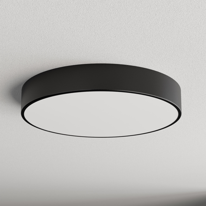 Plafonnier CLEO LED/69W/230V 3000K d. 50 cm noir