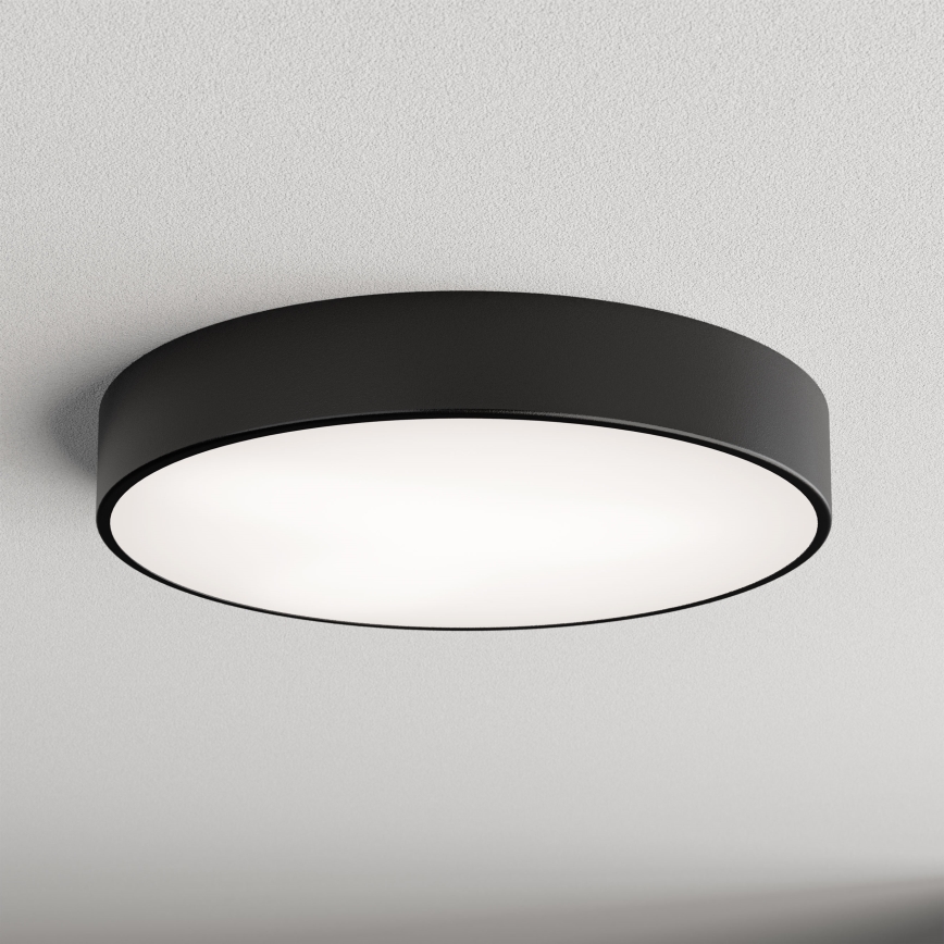 Plafonnier CLEO LED/69W/230V 4000K d. 50 cm noir