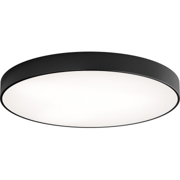 Plafonnier CLEO LED/96W/230V 3000K d. 80 cm noir