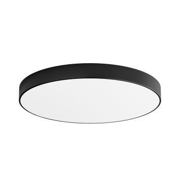 Plafonnier CLEO LED/96W/230V 3000K d. 80 cm noir