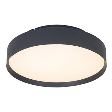 Plafonnier LED/40W/230V 3000K d. 45 cm noir