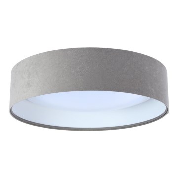 Plafonnier LED GALAXY 1xLED/24W/230V d. 44 cm gris/blanc