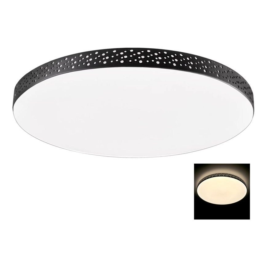 Plafonnier LED salle de bain LED/18W/230V 3000K IP44 noir