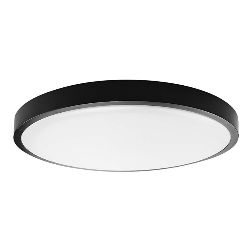 Plafonnier salle de bain SAMSUNG CHIP LED/24W/230V IP44 4000K d. 29 cm noir