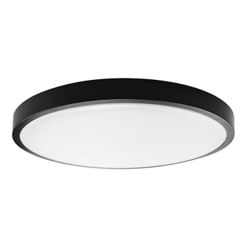 Plafonnier salle de bain SAMSUNG CHIP LED/24W/230V IP44 6500K d. 29 cm noir