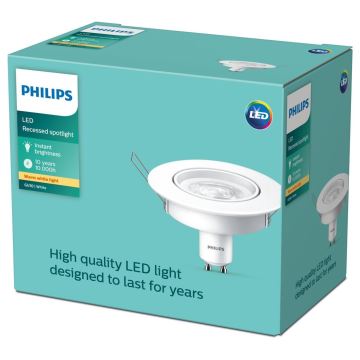 Plafonnier suspendu LED Philips 1xGU10/3W/230V 2700K