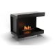 Planika Senso Fireplace BEV- Cheminée encastrée SENSO BIO 56,2x75 cm 2,5kW+ télécommande