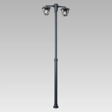 Prezent 39031 - Lampadaire extérieur SPLIT 2xE27/60W/230V IP44