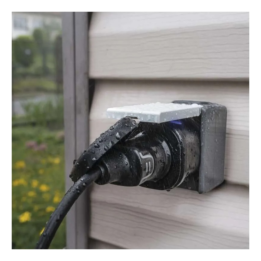 Prise extérieure connectée GoSmart 3680W/230V/16A Wi-Fi Tuya IP44