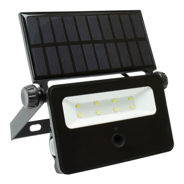 Projecteur solaire avec détecteur NOCTIS LED/2W/1800 mAh 3,7V 6000K IP65