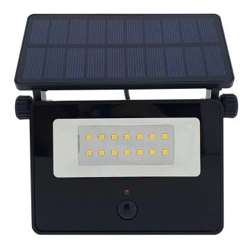 Projecteur solaire extérieur avec détecteur LED/2W/3,7V 4200K IP44
