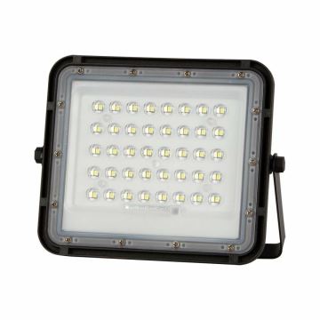 Projecteur solaire LED extérieur à intensité variable LED/6W/3,2V IP65 4000K noir + télécommande